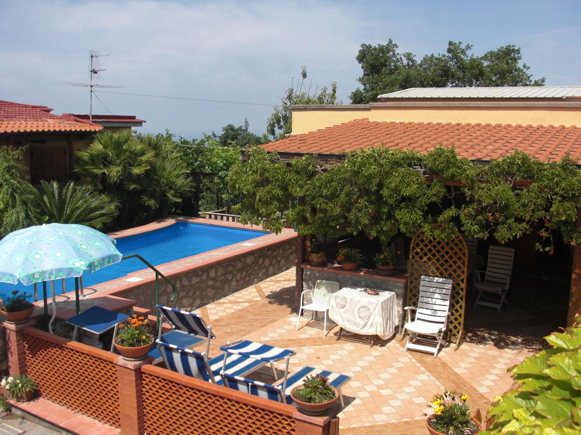 Vila Casa Nicolo Massa Lubrense Exteriér fotografie